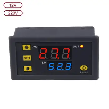 LCD Digital Thermostat Temperature Controller Meter DC 12V 20A Regulator Digital Thermostat Temperature Controller Meter
LCD Digital Thermostat Temperature Controller Meter DC 12V 20A Regulator Digital Thermostat Temperature Controller Meter