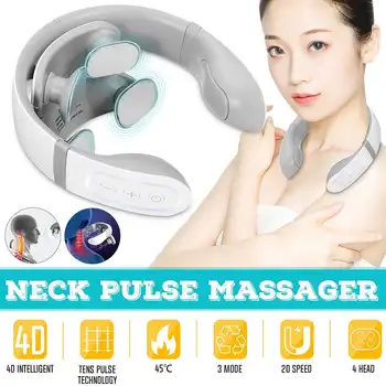 3 modes Smart Electric Neck and Shoulder Massager Pain Relief Tool Health Care Relaxation Cervical Vertebra Physiotherapy
3 modes Smart Electric Neck and Shoulder Massager Pain Relief Tool Health Care Relaxation Cervical Vertebra Physiotherapy