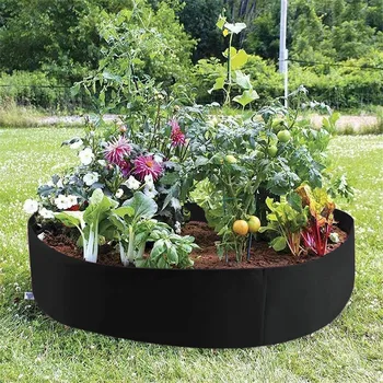 5 Size Grow Bags Non-Woven Fabric Raised Garden Bed Rectangle Planting Container Grow Bags Fabric Planter Pot For Plants Z0428
5 Size Grow Bags Non-Woven Fabric Raised Garden Bed Rectangle Planting Container Grow Bags Fabric Planter Pot For Plants Z0428