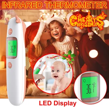 Infrared Digital Thermometer Forehead Ear Body Fever Termometre Multi-function Non-contact Temperature Measurement Device
Infrared Digital Thermometer Forehead Ear Body Fever Termometre Multi-function Non-contact Temperature Measurement Device