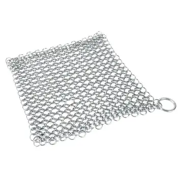 1 Pc Stainless Steel Finger Cast Iron Cleaner Chain Wash Kitchen mail Tool Brush Brush Scrubber Palm K1K2
1 Pc Stainless Steel Finger Cast Iron Cleaner Chain Wash Kitchen mail Tool Brush Brush Scrubber Palm K1K2