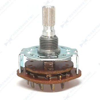RS25 Band switch 2P6T Mount Rotary Switch Selector Band 2 Pole 6 Position Knob Switch Band Switches
RS25 Band switch 2P6T Mount Rotary Switch Selector Band 2 Pole 6 Position Knob Switch Band Switches