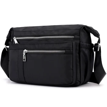 Women'S Shoulder Diagonal Bag Outdoor Travel Bag Large Capacity Waterproof Nylon Handbag 
Women'S Shoulder Diagonal Bag Outdoor Travel Bag Large Capacity Waterproof Nylon Handbag