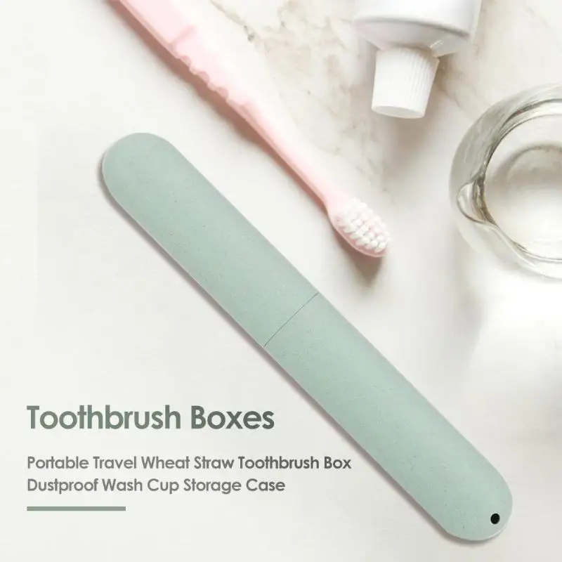 Wheat Straw Toothbrush Box Anti-bacterial Portable Integrated Forming and Round Design Travel Hiking Camp Organizer
Wheat Straw Toothbrush Box Anti-bacterial Portable Integrated Forming and Round Design Travel Hiking Camp Organizer