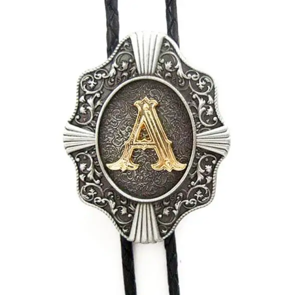 Hot Collar Rope Vintage Golden Letter Bolo Tie Men's Gem Bow tie Ties For Men Necklace accessories Wedding Necktie
Hot Collar Rope Vintage Golden Letter Bolo Tie Men's Gem Bow tie Ties For Men Necklace accessories Wedding Necktie