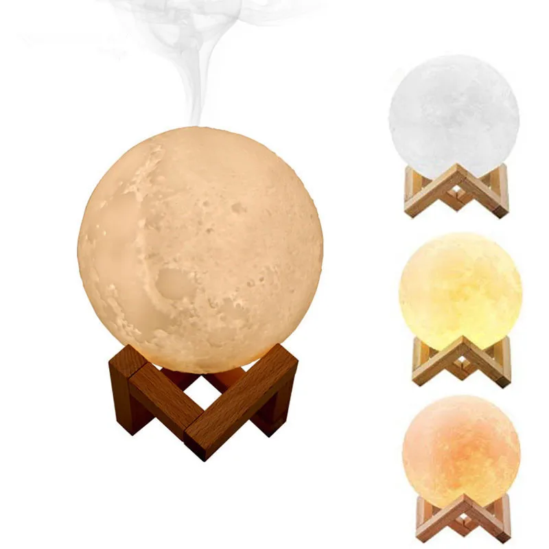 880ML High Capacity Ultrasonic Air Humidifier Rechargeable Moon Lamp Humidifier Cool Mist Air Humidifying for Home
880ML High Capacity Ultrasonic Air Humidifier Rechargeable Moon Lamp Humidifier Cool Mist Air Humidifying for Home