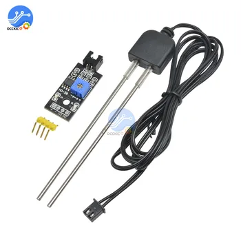 Soil Moisture Hygrometer Detection Corrosion resistant Steel probe Sensor Module Plants soils Smart Tester Sensors For Arduino
Soil Moisture Hygrometer Detection Corrosion resistant Steel probe Sensor Module Plants soils Smart Tester Sensors For Arduino
