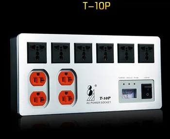 High-End Audio Noise Filter AC Power Conditioner Power Filter Power Purifier with US Outlets Power Strip + Universal socket
High-End Audio Noise Filter AC Power Conditioner Power Filter Power Purifier with US Outlets Power Strip + Universal socket
