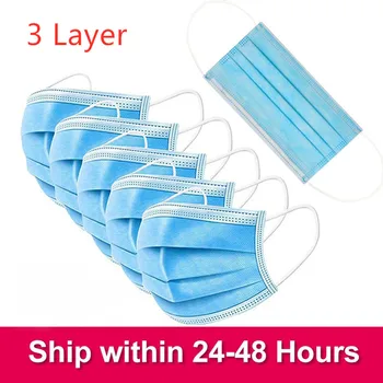 40Pcs Disposable Dustproof Masks 3 layersNon Woven Anti PM2.5 Anti foaming Breathing comfort Face Care Masks Earloop Face Masks
40Pcs Disposable Dustproof Masks 3 layersNon Woven Anti PM2.5 Anti foaming Breathing comfort Face Care Masks Earloop Face Masks