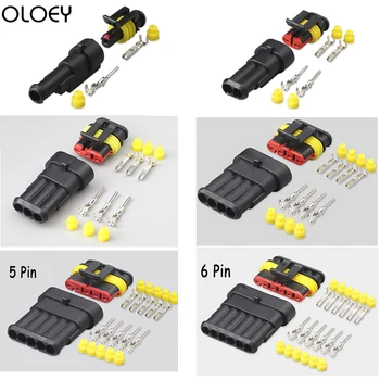 1PC 1/2/3/4/5/6 Pin Plug Terminal Wire Connector Sealed Waterproof Electrical Car SUV Motorbikes Boats, Jet Ski for fog light
1PC 1/2/3/4/5/6 Pin Plug Terminal Wire Connector Sealed Waterproof Electrical Car SUV Motorbikes Boats, Jet Ski for fog light