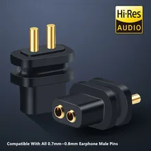 0.78mm 2 Pin Female Socket Compatible 0.7-0.8 Male Flat/Convex/Notch Double Needle Pin Plug Diy Custom High-end Headphone Cable
0.78mm 2 Pin Female Socket Compatible 0.7-0.8 Male Flat/Convex/Notch Double Needle Pin Plug Diy Custom High-end Headphone Cable