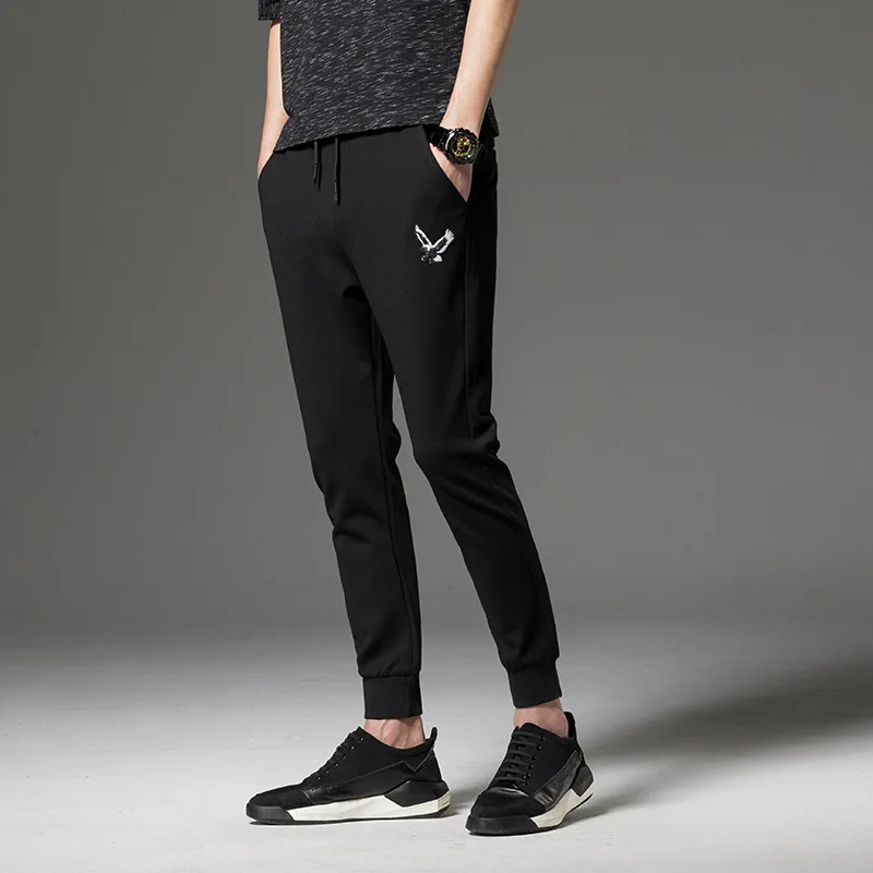 2019 Spring And Autumn Capri Pants Men's Slim Fit Elasticity Thin Casual Sports Pants Versatile Korean-style Trend Men's Trouser
2019 Spring And Autumn Capri Pants Men's Slim Fit Elasticity Thin Casual Sports Pants Versatile Korean-style Trend Men's Trouser