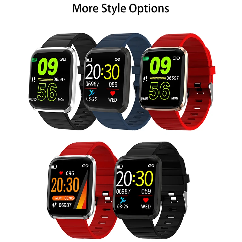 116 PRO Color Screen Smart Bracelet Bluetooth Smart Watch Bracelet Fitness Tracker Heart Rate Monitor for Android IOS
116 PRO Color Screen Smart Bracelet Bluetooth Smart Watch Bracelet Fitness Tracker Heart Rate Monitor for Android IOS