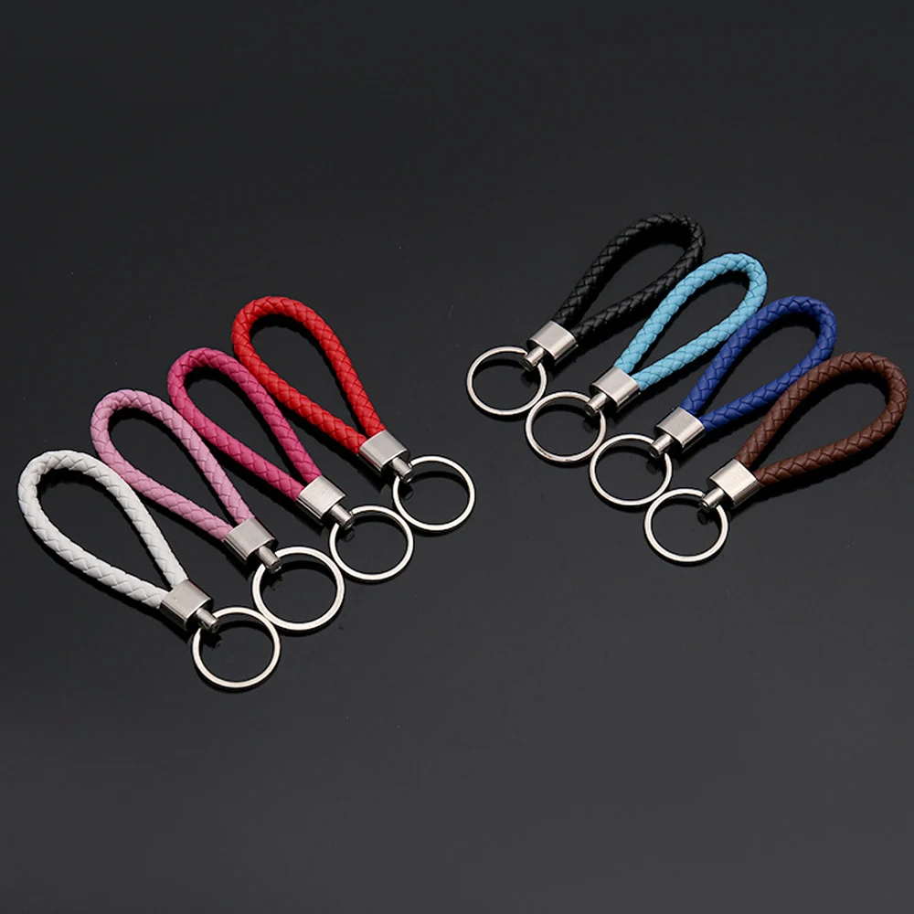 For Toyota KIA HONDA BMW Hand Leather Car KeyChain Pandent Leather Line Buckle Jewelry Key Rings Holder Genuine Bag Pendant
For Toyota KIA HONDA BMW Hand Leather Car KeyChain Pandent Leather Line Buckle Jewelry Key Rings Holder Genuine Bag Pendant