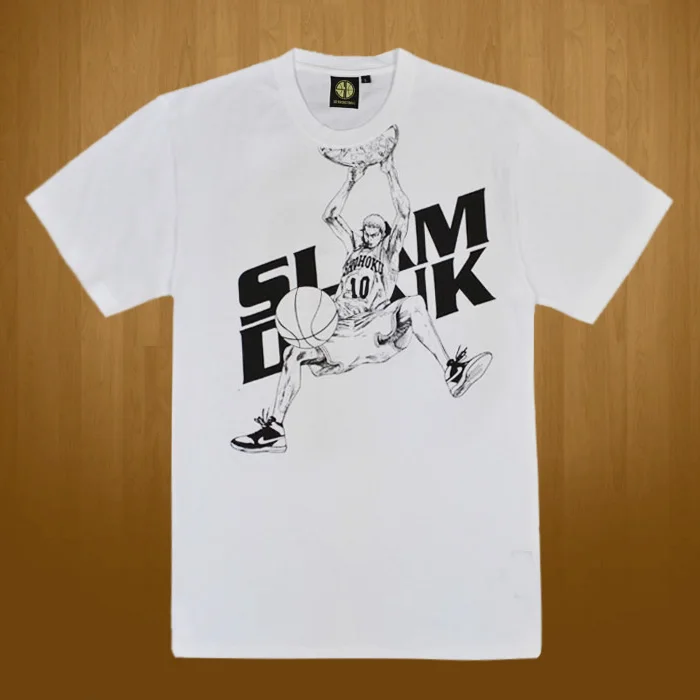 Slam Dunk Shohoku High School Basketball Team Hanamichi Sakuragi Cosplay Top Tee Shirt Anime Short Sleeve T-shirt
Slam Dunk Shohoku High School Basketball Team Hanamichi Sakuragi Cosplay Top Tee Shirt Anime Short Sleeve T-shirt