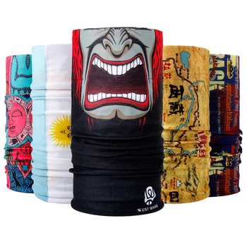 WEST BIKING Breathable Digital Print Bicycle Cycling Face Mask Tube Neck Cover Sunscreen Seamless Bandana Scarf
WEST BIKING Breathable Digital Print Bicycle Cycling Face Mask Tube Neck Cover Sunscreen Seamless Bandana Scarf