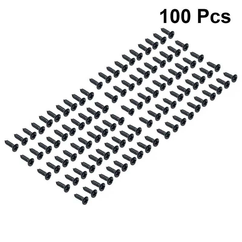 100 Pickguard Screw Easy to Install Professional Durable High Quality Guitar for Bass DIY | Спорт и развлечения