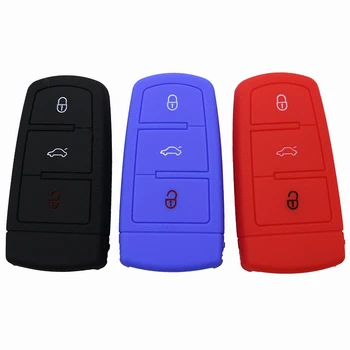3 Buttons silicone car key cover case for VW for Passat B6 B7 CC Smart Key Car Styling
3 Buttons silicone car key cover case for VW for Passat B6 B7 CC Smart Key Car Styling