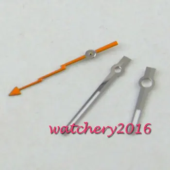 silver orange watch hands for Miyota 8205 8215 DG2813 movment
silver orange watch hands for Miyota 8205 8215 DG2813 movment