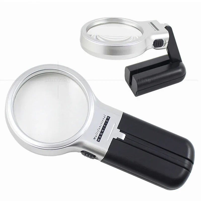 Double folding two LED lamp holder tabletop multi-purpose magnifying glass resin high-definition optical lens
Double folding two LED lamp holder tabletop multi-purpose magnifying glass resin high-definition optical lens