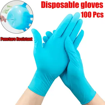 100PCS Household Cleaning Washing Disposable Mechanic Gloves Black Nitrile Laboratory Nail Art Anti-Static Gloves
100PCS Household Cleaning Washing Disposable Mechanic Gloves Black Nitrile Laboratory Nail Art Anti-Static Gloves