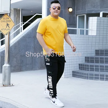 Short Sleeve T Shirt Men Sports Suit Trend Trousers Handsome One Set Loose Plus Fat Plus Size Tide T T-shirt
Short Sleeve T Shirt Men Sports Suit Trend Trousers Handsome One Set Loose Plus Fat Plus Size Tide T T-shirt