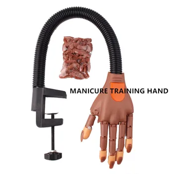 Manicure practice prosthetic hand flexible hand model manipulator with bracket, send 100 pieces of nail
Manicure practice prosthetic hand flexible hand model manipulator with bracket, send 100 pieces of nail
