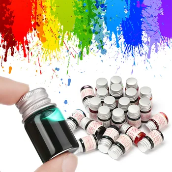 1PC 5ML 24 Color Calligraphy Writing Paint Fountain Pen Ink With Glitter Powder Signature Pen Dip Pen Colored Ink Writing Supply
1PC 5ML 24 Color Calligraphy Writing Paint Fountain Pen Ink With Glitter Powder Signature Pen Dip Pen Colored Ink Writing Supply