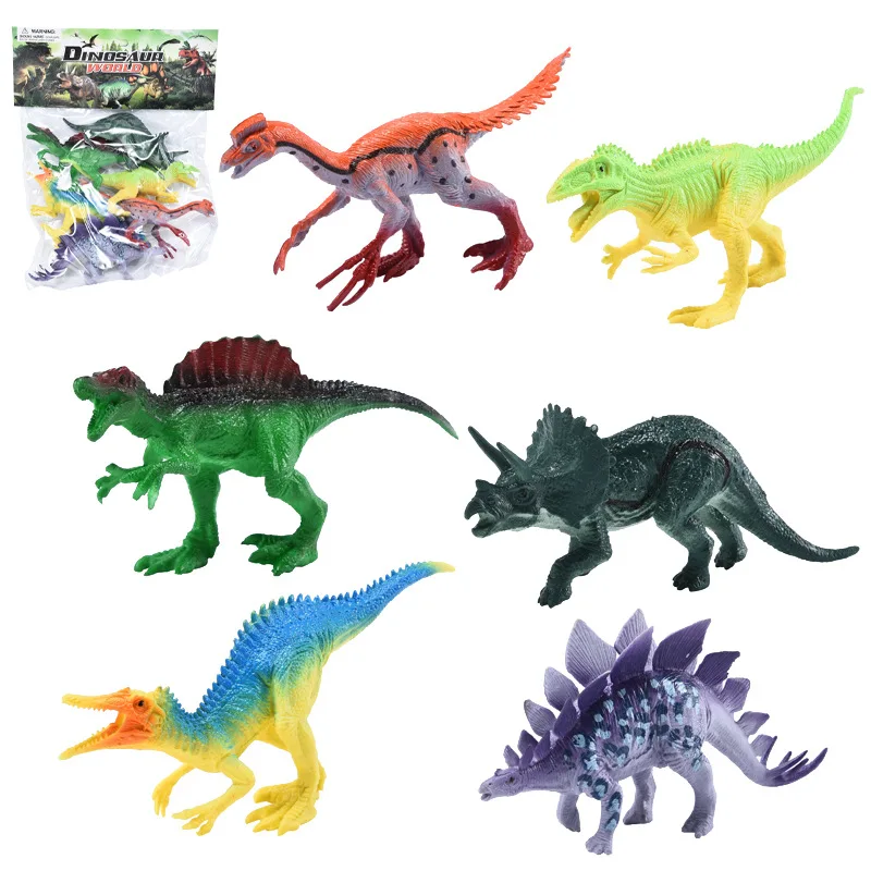 Cross Border Hot Selling Model Color Dinosaur Model Toy Bag T-Rex Triceratops Dinosaur Toy Educational Model
Cross Border Hot Selling Model Color Dinosaur Model Toy Bag T-Rex Triceratops Dinosaur Toy Educational Model