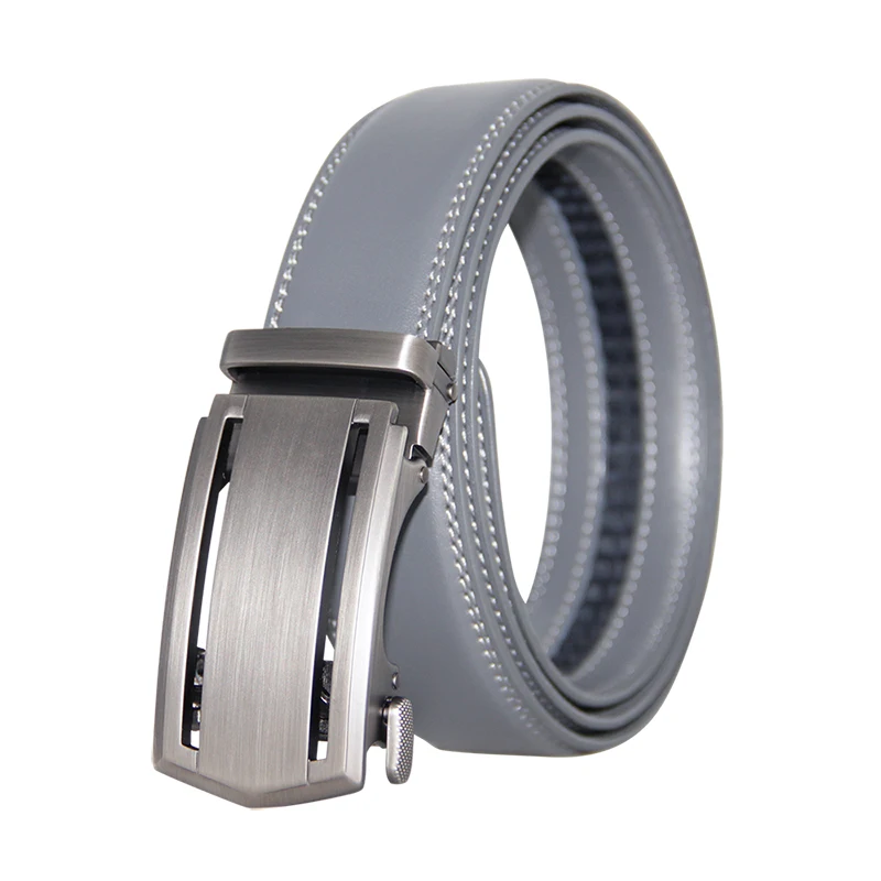 New Designer Popular Luxury Cowhide Leather Belt Men Gray Automatic Buckle Straps Waist Business Casual Belts For Men 3.5 cm
New Designer Popular Luxury Cowhide Leather Belt Men Gray Automatic Buckle Straps Waist Business Casual Belts For Men 3.5 cm