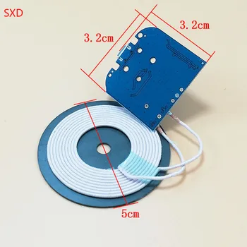 10pcs High-power 5W 1A wireless transmitter module DIY wireless charging solution Infinite charging module + coil
10pcs High-power 5W 1A wireless transmitter module DIY wireless charging solution Infinite charging module + coil