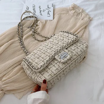 Wool Women Crossbody Bag 2019 Women's Winter New Chain Shoulder Bag Female Famous Brand Messenger Bag Woolen Handbag
Wool Women Crossbody Bag 2019 Women's Winter New Chain Shoulder Bag Female Famous Brand Messenger Bag Woolen Handbag