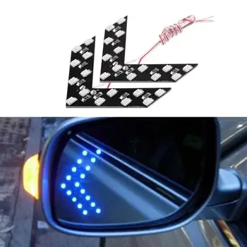 2pcs 14SMD LED Arrow Light Auto Car Side Mirror Light LED Flowing Turn Signal Indicators Amber Sequential
2pcs 14SMD LED Arrow Light Auto Car Side Mirror Light LED Flowing Turn Signal Indicators Amber Sequential