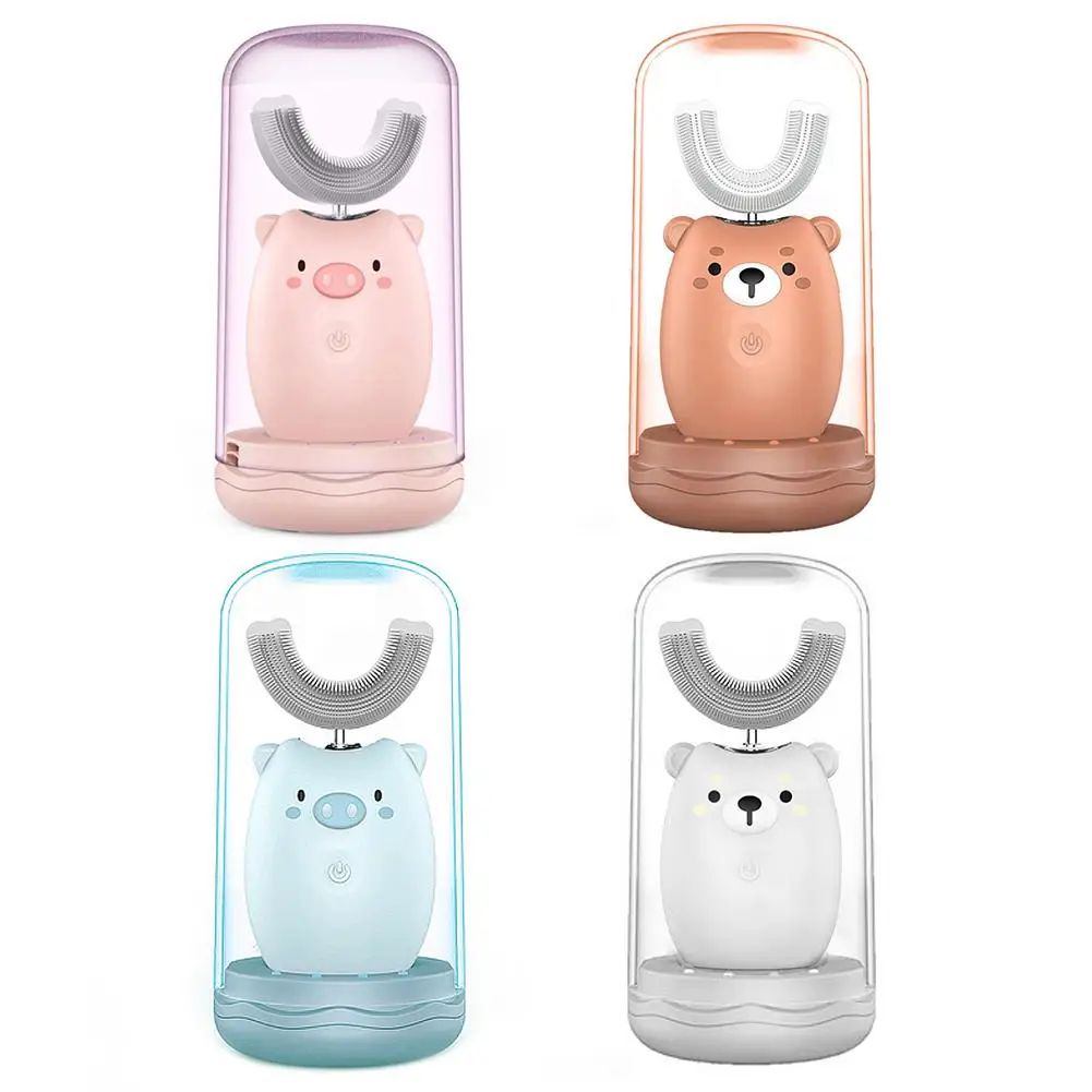 USB Charging Kids Electric Children's Toothbrush U Type 360 Degrees Kids 360 Degrees Automatic Children Sonic Tooth Brush
USB Charging Kids Electric Children's Toothbrush U Type 360 Degrees Kids 360 Degrees Automatic Children Sonic Tooth Brush