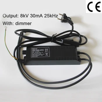 80W 8KV 30mA CE Certification Neon Sign Electronic High-frequency Transformer Power Supply Rectifier With a Dimmer Online Switch
80W 8KV 30mA CE Certification Neon Sign Electronic High-frequency Transformer Power Supply Rectifier With a Dimmer Online Switch