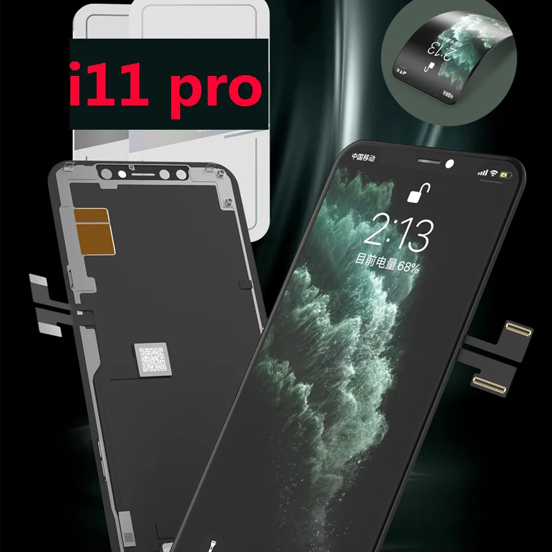 Новый OEM OLED ЖК дисплей Замена для iPhone 11 pro X XS MAX XR 3D сенсорный дигитайзер iphone11 max