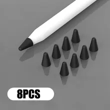8pcs Cover Compatible with Apple Pencil 1st and 2nd Generation Silicone Nibs Cover Replacement for iPad Pencil stylus Pen Nib
8pcs Cover Compatible with Apple Pencil 1st and 2nd Generation Silicone Nibs Cover Replacement for iPad Pencil stylus Pen Nib