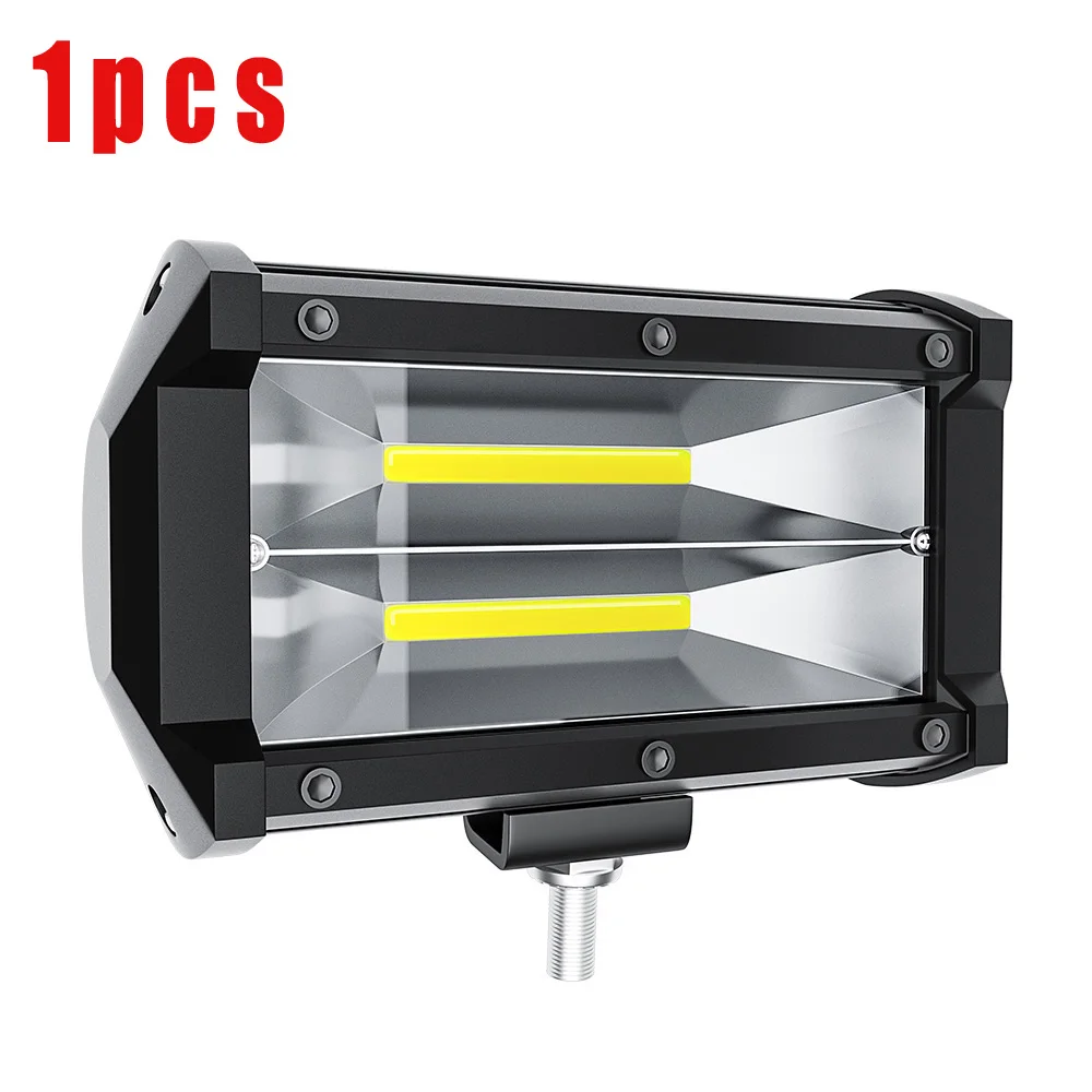1pc/2pcs 5 Inch 72W 2-Row Car Work Light Bar Floodlight SUV Truck 4800LM Waterproof For Car Parts For Auto
1pc/2pcs 5 Inch 72W 2-Row Car Work Light Bar Floodlight SUV Truck 4800LM Waterproof For Car Parts For Auto
