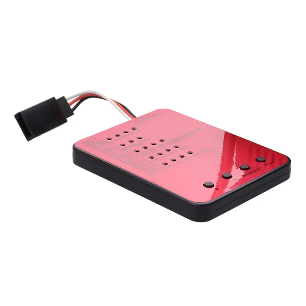 ESC Series LED Programing Card for RC Car 25/35/45/60A/80A/120A/150A ESC Electronic Speed Controller
ESC Series LED Programing Card for RC Car 25/35/45/60A/80A/120A/150A ESC Electronic Speed Controller