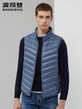 BOSIDENG men down vest 2019 new duck down waistcoat stand collar sleeveless high quality casual wear office B90131003
BOSIDENG men down vest 2019 new duck down waistcoat stand collar sleeveless high quality casual wear office B90131003