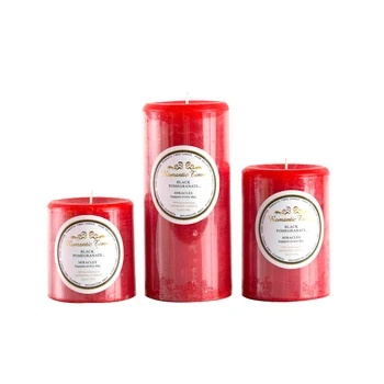 Set of 3 Scented Pillar Candles with Natural Essential Oil, Dripless Candles for Wedding, Parties, Special Occasions, Home Decor
Set of 3 Scented Pillar Candles with Natural Essential Oil, Dripless Candles for Wedding, Parties, Special Occasions, Home Decor