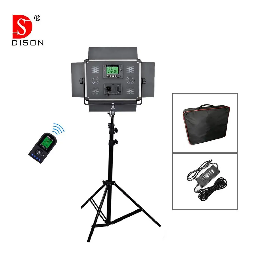 140W panel LED Lamp Wireless RC LCD display E-2000II Studio bio-color Photography continue lighting + handbag + tripod set
140W panel LED Lamp Wireless RC LCD display E-2000II Studio bio-color Photography continue lighting + handbag + tripod set