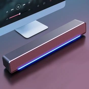 Bluetooth USB Wired Computer Speaker LED Light Hifi Stereo Bass Speaker Surround Sound Box for PC Laptop phone Tablet MP3 MP4
Bluetooth USB Wired Computer Speaker LED Light Hifi Stereo Bass Speaker Surround Sound Box for PC Laptop phone Tablet MP3 MP4