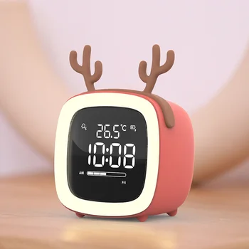 Led Alarm Clock Smart Digital Clock Kids Cute Mini Digital Clocks with Date and Temperature Reveil Enfant Kids Clock AC50NZ
Led Alarm Clock Smart Digital Clock Kids Cute Mini Digital Clocks with Date and Temperature Reveil Enfant Kids Clock AC50NZ