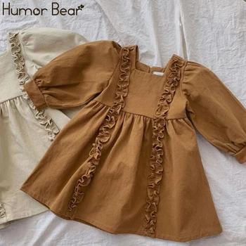 Humor Bear 2020 Autumn Winter Toddler Girl Dress Puff Sleeves Cotton Ruffles Princess Dress Japan & South Korea Kids Loose Dress 
Humor Bear 2020 Autumn Winter Toddler Girl Dress Puff Sleeves Cotton Ruffles Princess Dress Japan & South Korea Kids Loose Dress