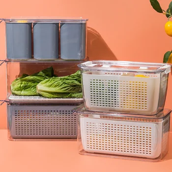 1PC Refrigerator Storage Box Refrigerator Sealed Box Fruits Vegetables Preservation Box Household Fridge Box for Home Fridge
1PC Refrigerator Storage Box Refrigerator Sealed Box Fruits Vegetables Preservation Box Household Fridge Box for Home Fridge