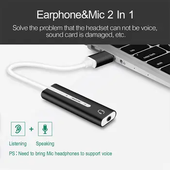 1Pc USB 3.1 Sound Card with 7.1 Sound Track for Mic and Earphone Plug-in Sound Card for Computer
1Pc USB 3.1 Sound Card with 7.1 Sound Track for Mic and Earphone Plug-in Sound Card for Computer