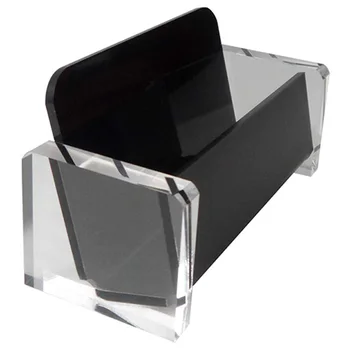 Acrylic Desktop Business Card Holder Display for Desk Elegant Business Card Stand for Office Black
Acrylic Desktop Business Card Holder Display for Desk Elegant Business Card Stand for Office Black