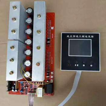LCD display pure sine wave power frequency inverter drive PCB motherboard 12v to 48v universal 24 tube board English version
LCD display pure sine wave power frequency inverter drive PCB motherboard 12v to 48v universal 24 tube board English version