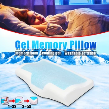 1 Pcs Memory Foam Pillow Summer Ice-cool Anti-snore Neck Orthopedic Sleep Pillow Cushion+Pillowcover For Home Beddings
1 Pcs Memory Foam Pillow Summer Ice-cool Anti-snore Neck Orthopedic Sleep Pillow Cushion+Pillowcover For Home Beddings